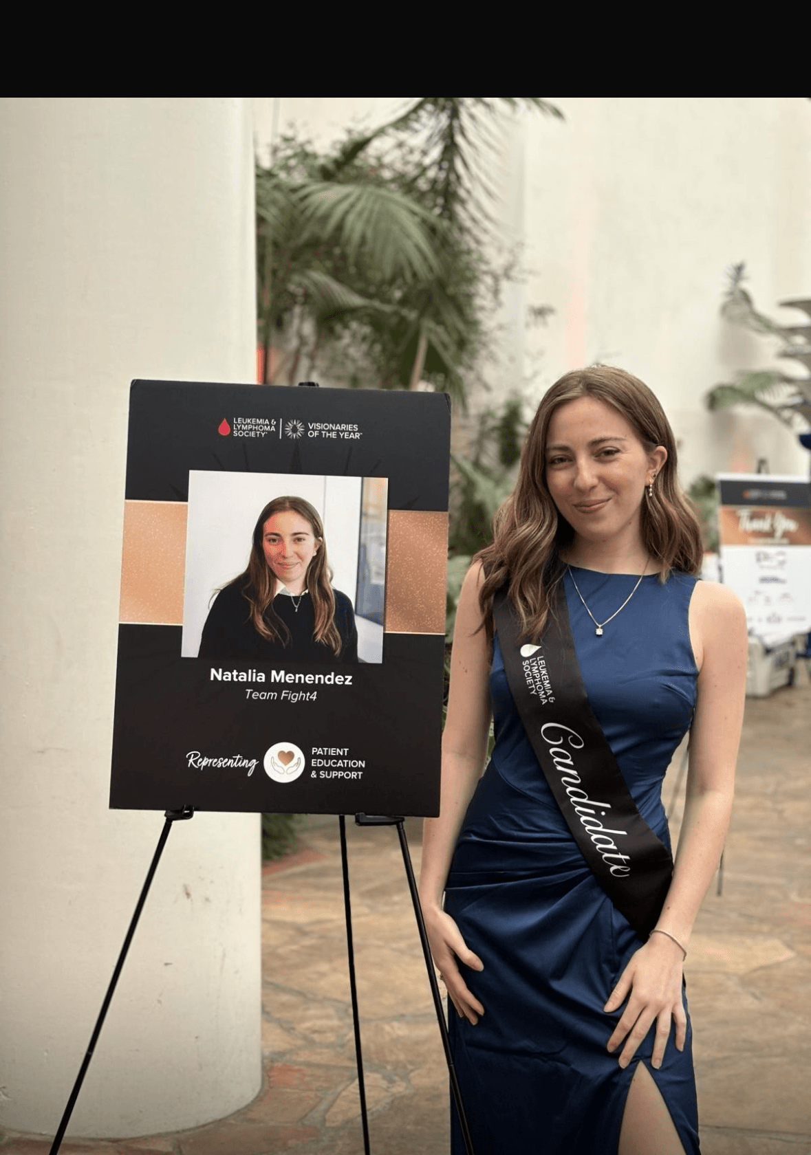 Natalia Menéndez, 2024 Blood Cancer United Visionaries of the Year candidate, San Diego